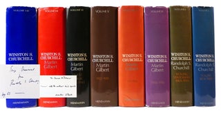 WINSTON S. CHURCHILL IN EIGHT VOLUMES Youth 1874-1900, Young Statesman 1901-1914, 1914-1916, Martin Gilbert Randolph S. Churchill.