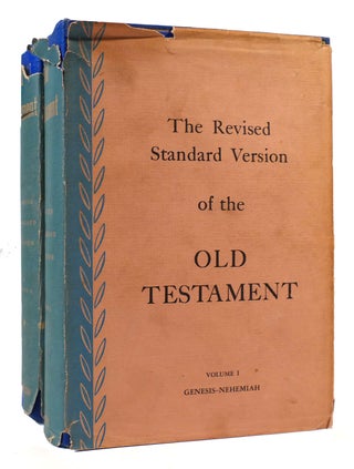 Item #169628 THE HOLY BIBLE: THE OLD TESTAMENT 2 VOLUME SET. Bible