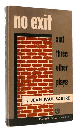 Item #169723 NO EXIT AND THREE OTHER PLAYS. Jean-Paul Sartre