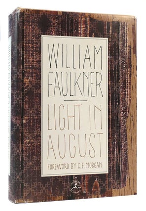 Item #170334 LIGHT IN AUGUST Modern Library. William Faulkner