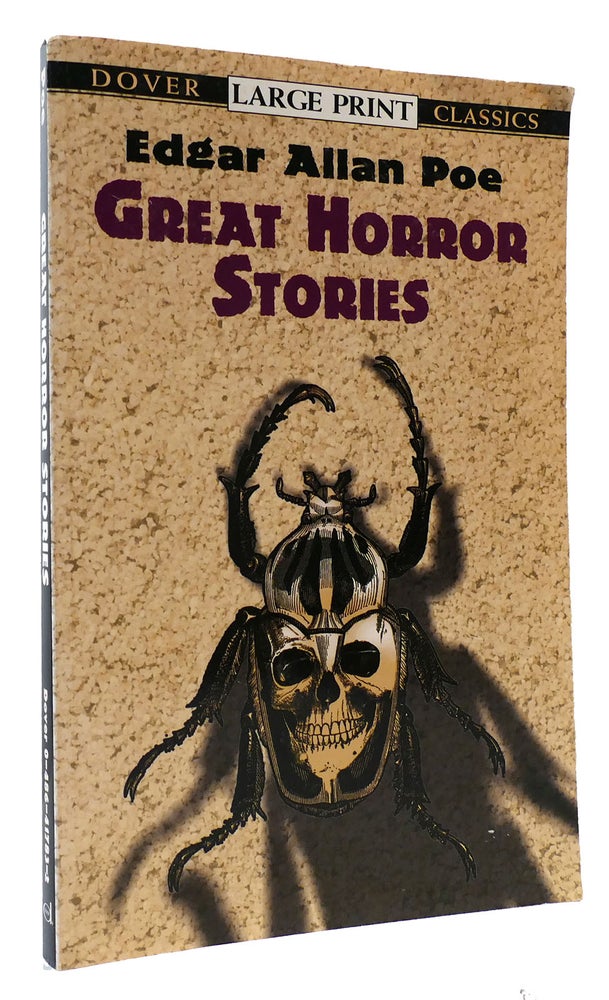 Item #170358 GREAT HORROR STORIES. Edgar Allan Poe.