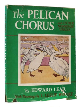Item #170543 THE PELICAN CHORUS. Edward Lear
