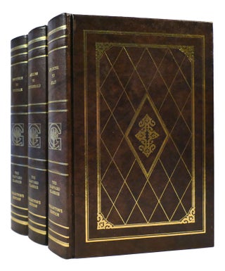 Item #170823 ENGLISH POETRY IN THREE VOLUMES From Chaucer to Gray, from Collins to Fitzgerald,...