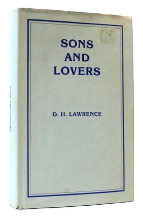 Item #170913 SONS AND LOVERS. D. H. Lawrence
