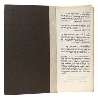 TO KILL A MOCKINGBIRD; SIGNED
