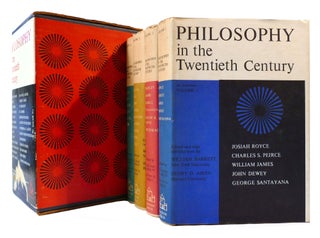 Item #171028 PHILOSOPHY IN THE TWENTIETH CENTURY 4 VOLUME SET. Henry Aiken John Dewey William...