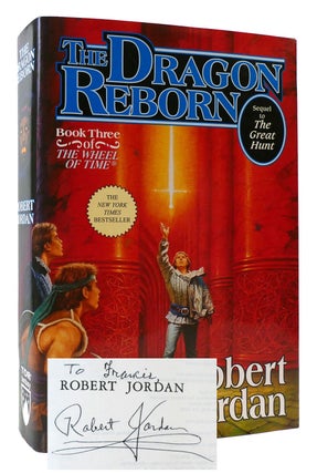Item #171289 THE DRAGON REBORN SIGNED. Robert Jordan