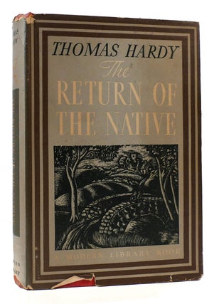 Item #171318 THE RETURN OF THE NATIVE. Thomas Hardy