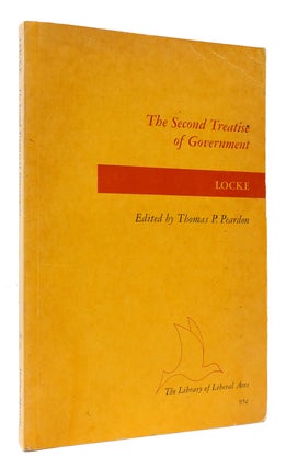 Item #171439 THE SECOND TREATISE OF GOVERNMENT. John Locke