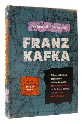 Item #171525 SELECTED SHORT STORIES OF FRANZ KAFKA Modern Library. Franz Kafka