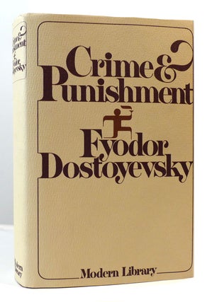 Item #171562 CRIME AND PUNISHMENT Modern Library. Fyodor Dostoyevsky