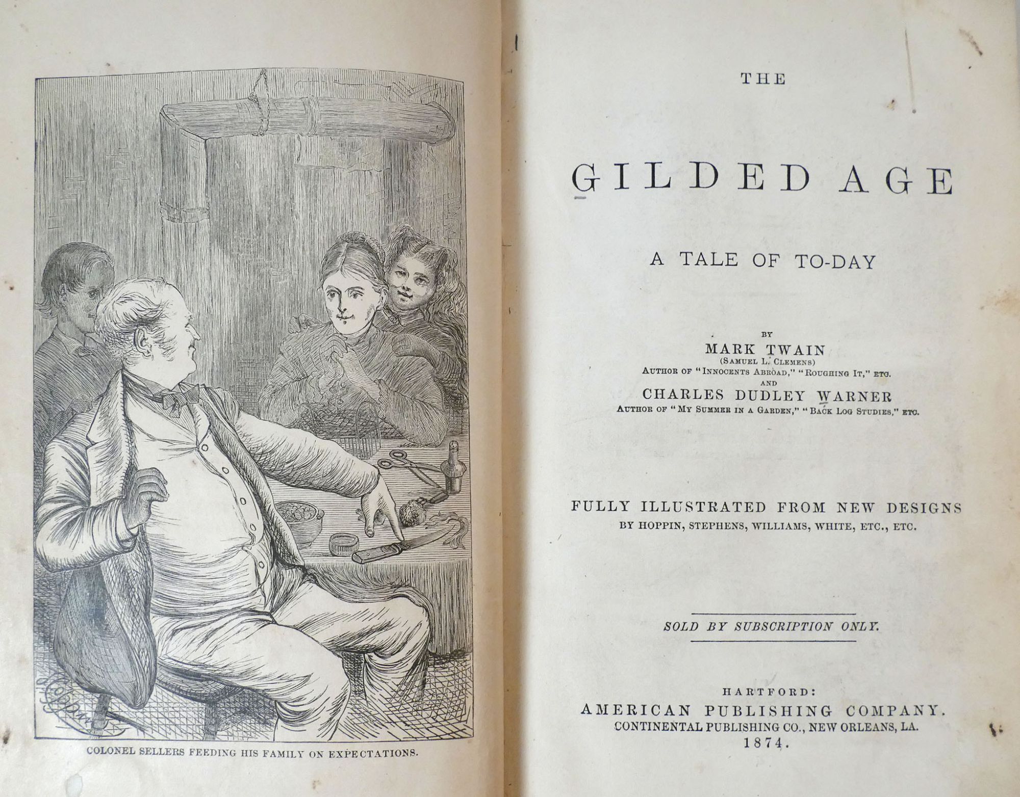 the-gilded-age-a-tale-of-today-mark-twain-first-edition-second