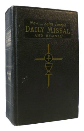 Item #171704 NEW SAINT JOSEPH DAILY MISSAL AND HYMNAL. Catholic Book Publishing Company
