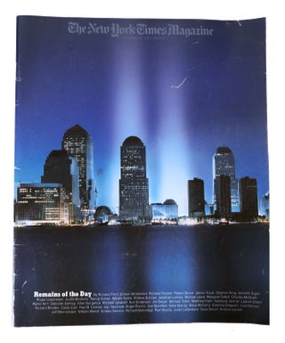 Item #171767 NEW YORK TIMES MAGAZINE SEPTEMBER 23, 2001 SECTION 6. Richard Ford Et. Al