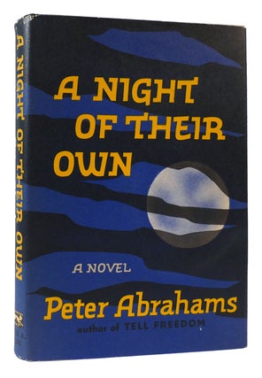 Item #171832 A NIGHT OF THEIR OWN. Peter Abrahams