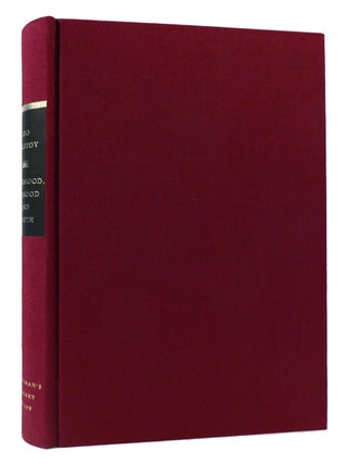 Item #172112 CHILDHOOD, BOYHOOD AND YOUTH Everyman's Library. Leo Tolstoy