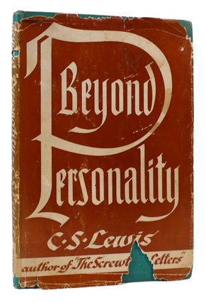 Item #172154 BEYOND PERSONALITY :. C. S. Lewis