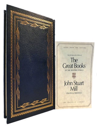ON LIBERTY, CONSIDERATIONS ON REPRESENTATIVE GOVERNMENT, UTILITARIANSIM Franklin Library Great Books of the Western World