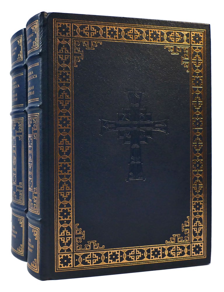 Item #172196 SUMMA THEOLOGICA VOL. I - II; Franklin Library Great Books of the Western World. Thomas Aquinas.
