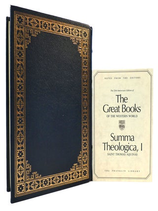 SUMMA THEOLOGICA VOL. I - II; Franklin Library Great Books of the Western World