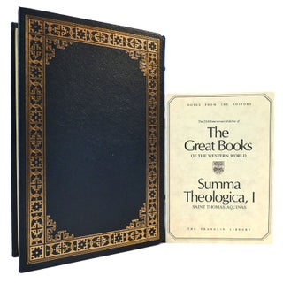 SUMMA THEOLOGICA VOL. I - II; Franklin Library Great Books of the Western World