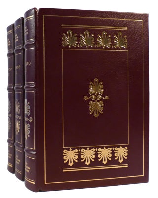 Item #172199 THE WORKS OF PLATO 3 VOLUME SET Franklin Library Great Books of the Western World....