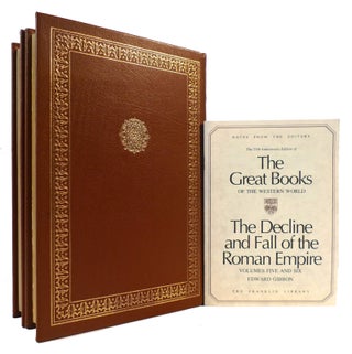 THE DECLINE AND FALL OF THE ROMAN EMPIRE 6 VOLUME SET Franklin Library Great Books of the Western World