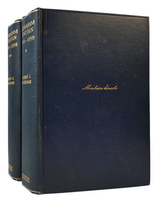 Item #172367 ABRAHAM LINCOLN 1809-1858 IN 2 VOLUMES. Albert J. Beveridge