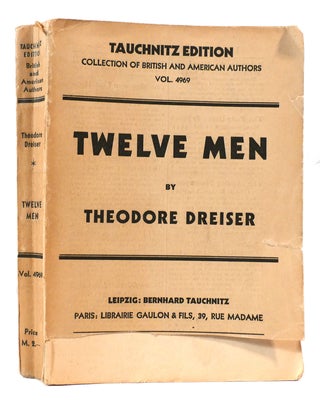 Item #172384 TWELVE MEN. Theodore Dreiser