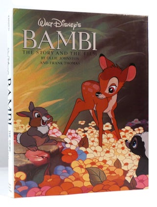 Item #172500 WALT DISNEY'S BAMBI The Story and the Film/With Flip Book. Ollie Johnston, Frank...