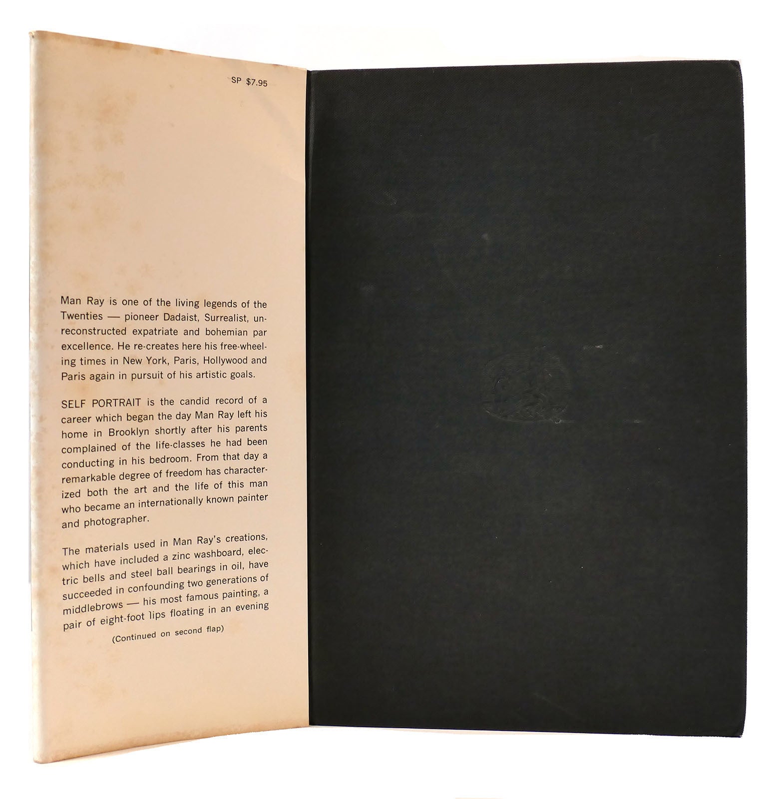 SELF PORTRAIT SIGNED | Man Ray | First Edition; First Printing