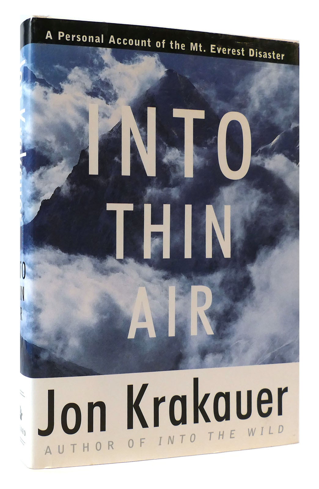 INTO THIN AIR | Krakauer Jon | First Edition; First Printing