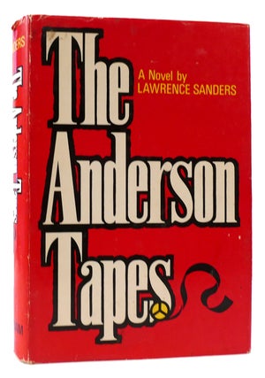 Item #172688 THE ANDERSON TAPES. Lawrence Sanders