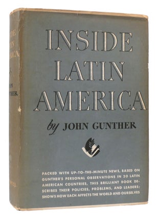 Item #172892 INSIDE LATIN AMERICA. John Gunther