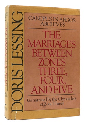 Item #173083 THE MARRIAGES BETWEEN ZONES THREE FOUR AND FIVE. Doris Lessing