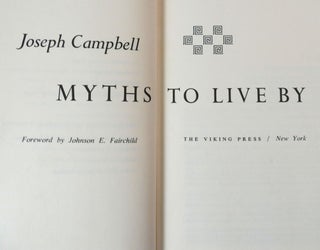 MYTHS TO LIVE BY SIGNED