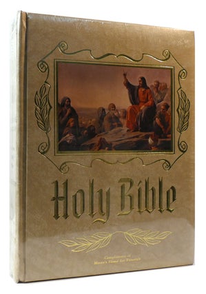 Item #173369 HOLY BIBLE AUTHORIZED KING JAMES VERSION OLD AND NEW TESTAMENTS. Heirloom Bible...