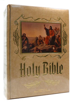 Item #173370 HOLY BIBLE AUTHORIZED KING JAMES VERSION OLD AND NEW TESTAMENTS. Heirloom Bible...