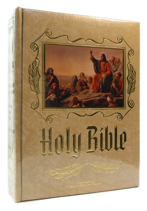 Item #173372 HOLY BIBLE AUTHORIZED KING JAMES VERSION OLD AND NEW TESTAMENTS. Heirloom Bible...