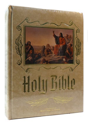 Item #173373 HOLY BIBLE AUTHORIZED KING JAMES VERSION OLD AND NEW TESTAMENTS. Heirloom Bible...