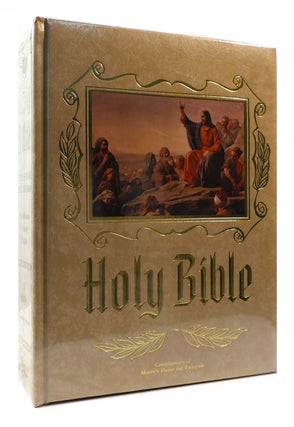 Item #173374 HOLY BIBLE AUTHORIZED KING JAMES VERSION OLD AND NEW TESTAMENTS. Heirloom Bible...