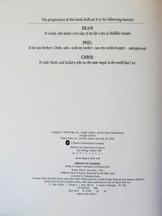 ODDKINS SIGNED; A Fable for all Ages