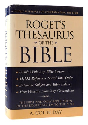 Item #173578 ROGET'S THESAURUS OF THE BIBLE. A Colin Day