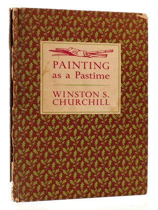 Item #173784 PAINTING AS A PASTIME. Winston S. Churchill