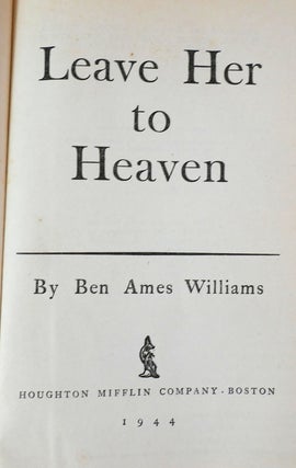 LEAVE HER TO HEAVEN
