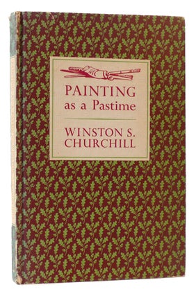 Item #173935 PAINTING AS A PASTIME. Winston S. Churchill