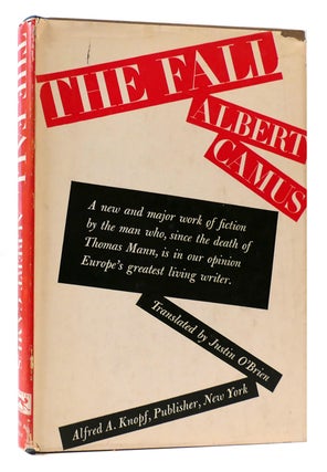 Item #174008 THE FALL. Albert Camus