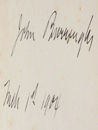 COMPLETE PROSE WORKS; Signed by John Burroughs