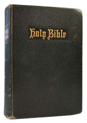 Item #174129 THE HOLY BIBLE CONTAINING THE OLD AND NEW TESTAMENTS Holman Home Bible. Bible