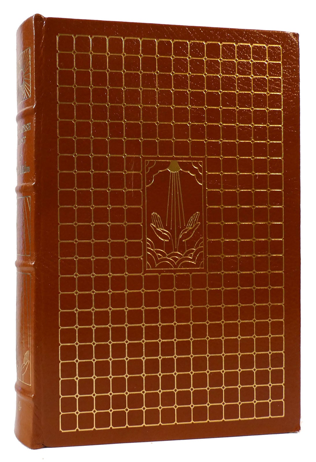 d*4様 Lost Art by JORDAN BETTON 麻生地に革ひもで作 PARADISE LOST; Easton Press | John Milton | First Edition; First